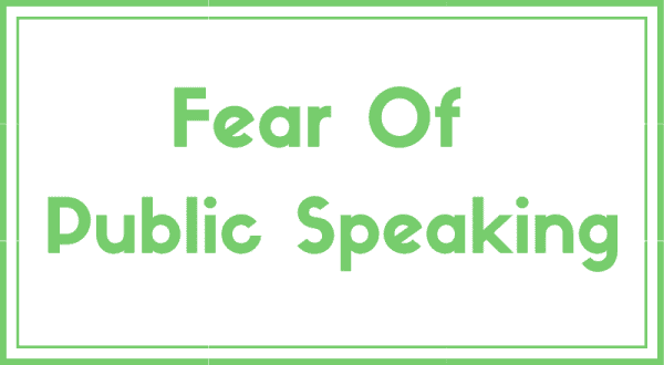 how to overcome fear of public speaking